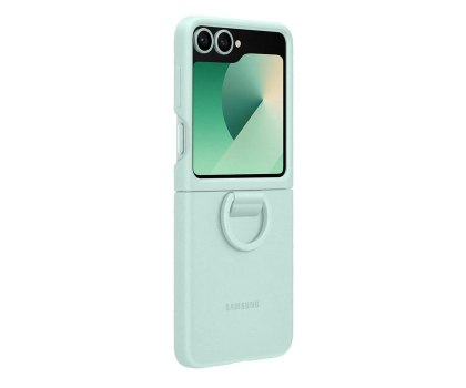 Etui / obudowa na smartfona Samsung Silicone Case do Galaxy Z Flip6 miętowy